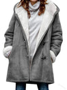 Fiona™ Warme Fleece Dames Winterjas - Wavess